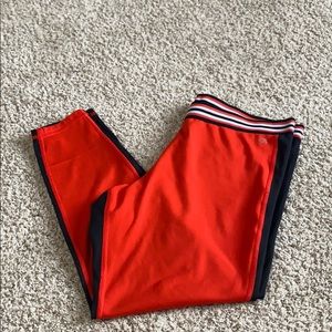 Two tone gap fit pants